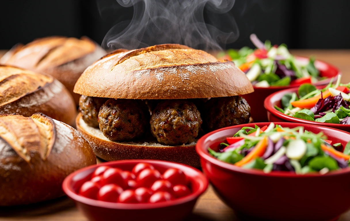Catering services spread