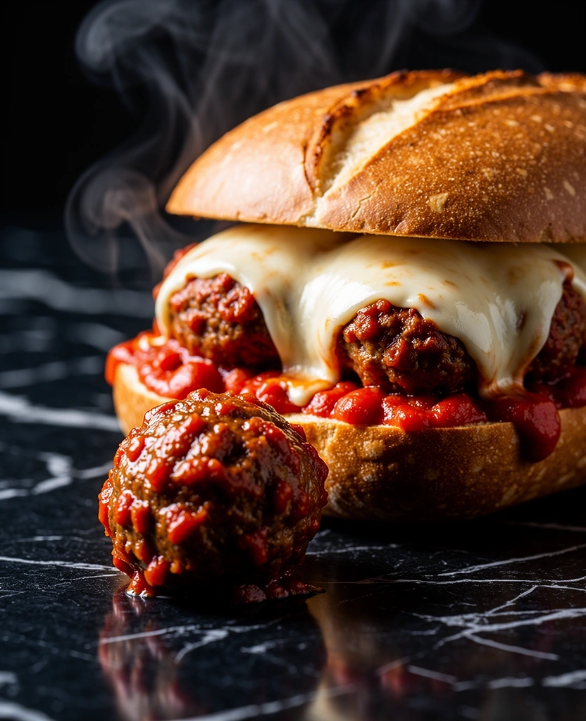 Artisanal hot sub sandwich