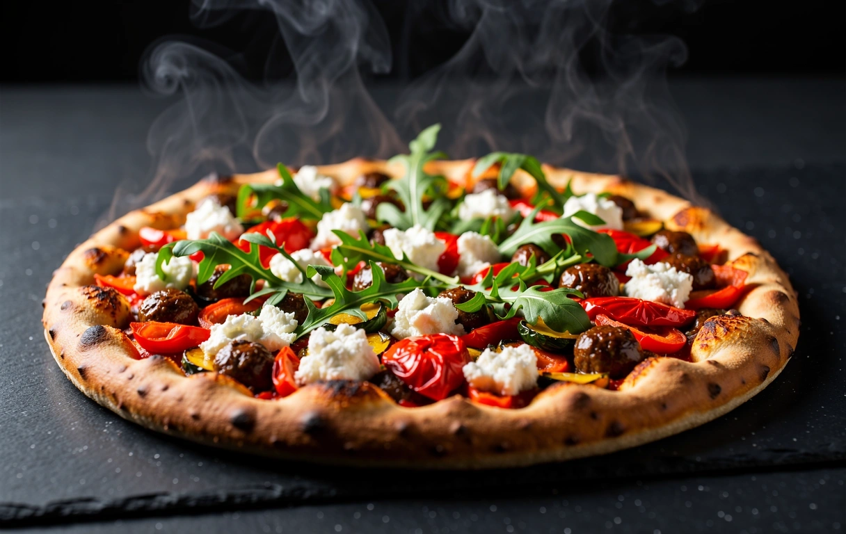 Garden Style Pizza